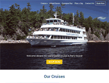 Tablet Screenshot of islandqueencruise.com